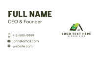 Property Roofing Maintenance Business Card Design