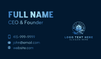 Package Shipping Airline Business Card Preview
