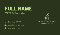 House Branch Leaf Business Card Image Preview