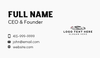 Supercar Vehicle Race Business Card Image Preview