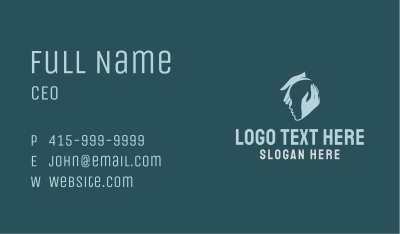 Human Head Care Business Card Image Preview