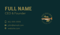 Trout Michigan Fish Business Card Preview