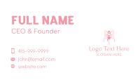 Fairy Nymph Woman Business Card Preview