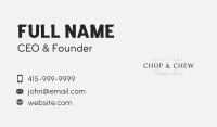Luxury Business Brand Business Card Image Preview