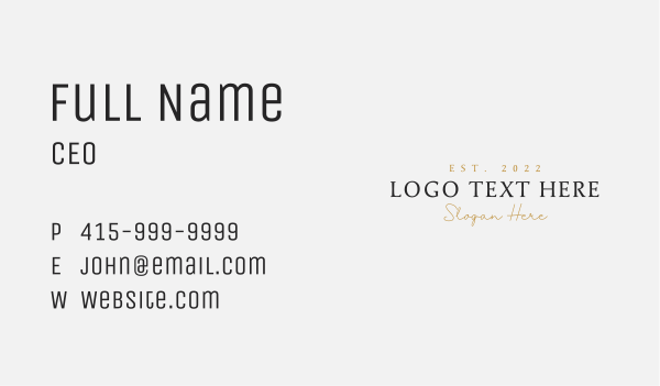 Luxury Business Brand Business Card Design Image Preview