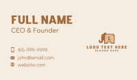 Elephant Bread Bakery  Business Card Design