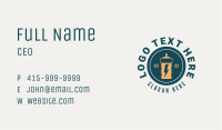 Energy Drink Power Business Card Image Preview