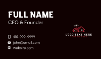 Hammer Carpentry Construction Business Card Image Preview