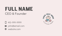 Cute Infant Pediatric Childcare  Business Card Image Preview