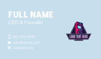 Arcade Video Game Business Card Design