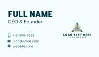 Pyramid Enterprise Firm Business Card Preview