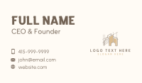Home Builder Architect Contractor Business Card Design
