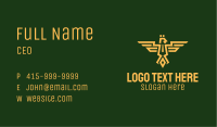 Eagle Army Crest Business Card Image Preview