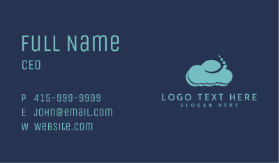 Digital Programming Cloud Business Card Image Preview