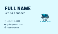 Cement Mixer Truck Business Card Image Preview