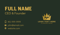 Crown Upscale Jeweler Business Card Image Preview