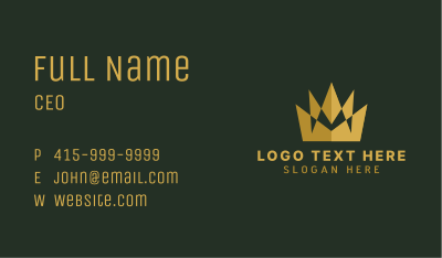 Crown Upscale Jeweler Business Card Image Preview