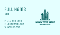 Modern City Structure Business Card Image Preview