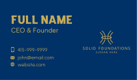 Company Letter H  Business Card Design