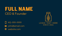 Herbal Brew Kombucha Business Card Image Preview