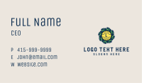 Leaves Garden Wreath Business Card Image Preview