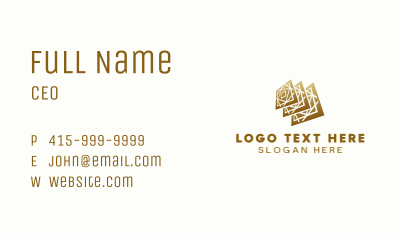 Flooring Tiles Decor Business Card Image Preview