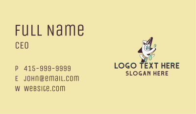 White Dog Gaming Business Card Image Preview