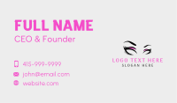 Beauty Eyelashes Salon Business Card Image Preview