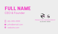 Beauty Eyelashes Salon Business Card Image Preview