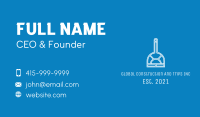 White Home Cleaning  Business Card Image Preview