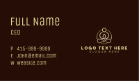 Yoga Wellness Relaxation Business Card Image Preview