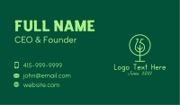 Organic Nature Podcast Business Card Image Preview
