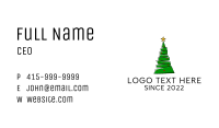 Christmas Tree Decoration Business Card Image Preview