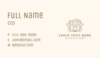 Bear Wildlife Plant  Business Card Image Preview
