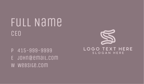 Generic Business Letter S Business Card Design Image Preview