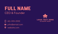 Star Manicure Nail Salon Business Card Design