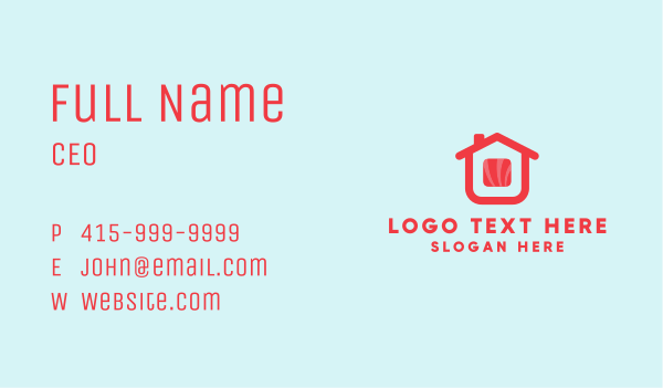 Red Sushi House  Business Card Design Image Preview