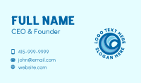 Blue Ocean Surf Business Card Image Preview