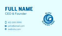 Blue Ocean Surf Business Card Image Preview