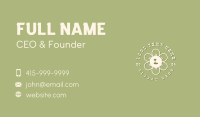 Flower Petal Business Business Card Design