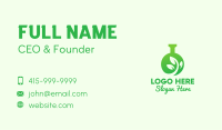 Green Eco Laboratory Business Card Image Preview