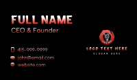 Skeleton Hand Rockstar Business Card Preview
