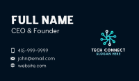 Connection Spin Tech Business Card Image Preview