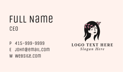 Woman Makeup Boutique Business Card Image Preview