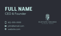 Organic Gardening Shovel Business Card Image Preview