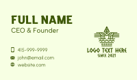 Mayan Mask Pattern  Business Card Image Preview