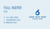 Pen Nib Number 6 Business Card Image Preview