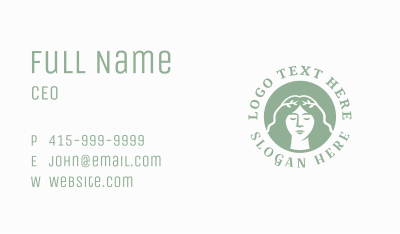 Nature Woman Salon  Business Card Image Preview