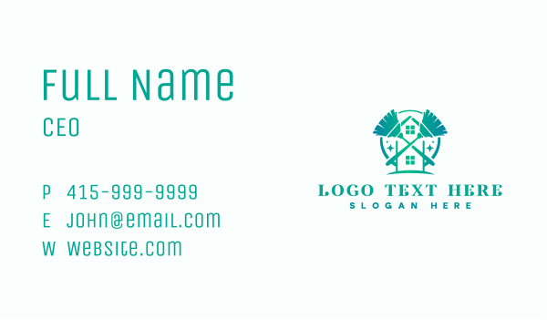 Property House Cleaner  Business Card Design Image Preview