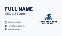 Sports Bicycle Race Business Card Preview